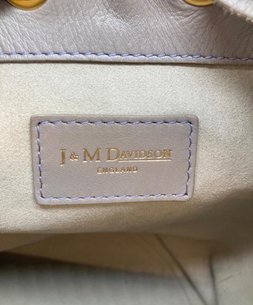 J&M DAVIDSON（ジェイ＆エム デヴィッドソン）J&M DAVIDSON (ジェイ＆エム デヴィッドソン) カーニバル 巾着ショルダーバッグ ベージュの古着・服飾アイテム