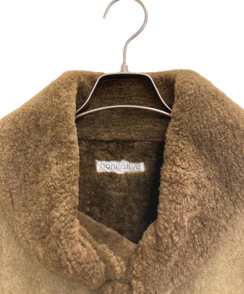 nonnative（ノンネイティブ）nonnative (ノンネイティブ) ムートンベスト オリーブ サイズ:3の古着・服飾アイテム