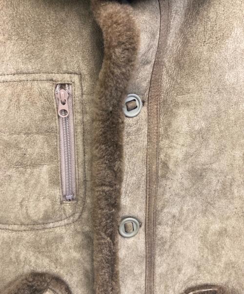 nonnative（ノンネイティブ）nonnative (ノンネイティブ) ムートンベスト オリーブ サイズ:3の古着・服飾アイテム