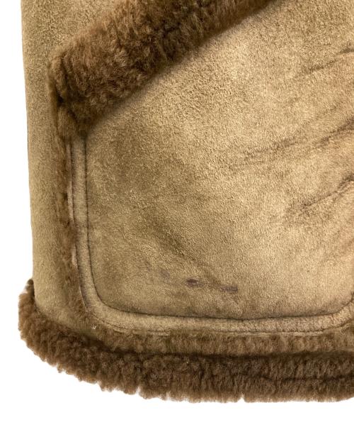 nonnative（ノンネイティブ）nonnative (ノンネイティブ) ムートンベスト オリーブ サイズ:3の古着・服飾アイテム