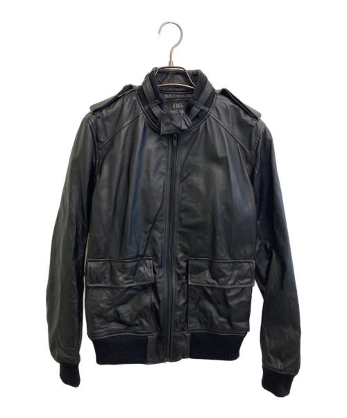 Hysteric Glamour（ヒステリックグラマー）Hysteric Glamour (ヒステリックグラマー) ピッグレザージャケット ブラック サイズ:Lの古着・服飾アイテム