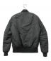 ALPHA (アルファ) NUMBER (N)INE (ナンバーナイン) MA-1ジャケット ブラック サイズ:L：10000円