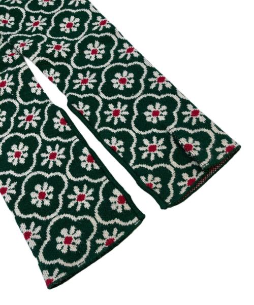 AMBERGLEAM（アンバーグリーム）AMBERGLEAM (アンバーグリーム) Art Knit Dress グリーン サイズ:Mの古着・服飾アイテム