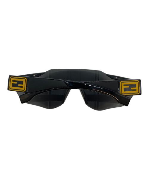 FENDI（フェンディ）FENDI (フェンディ) 24ss Ff-logo Rimless Shield Sunglasses ブラックの古着・服飾アイテム