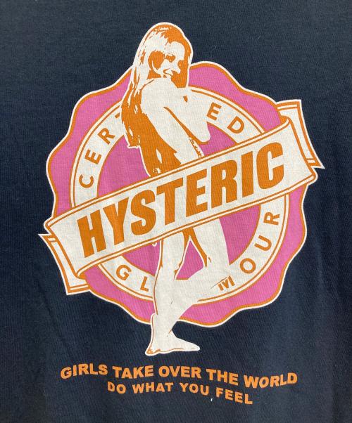 Hysteric Glamour（ヒステリックグラマー）Hysteric Glamour (ヒステリックグラマー) プリントTシャツ ブラック サイズ:SIZE Mの古着・服飾アイテム