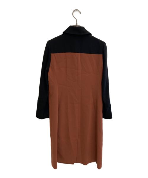 GRACE CLASS（グレースクラス）GRACE CLASS (グレースクラス) バイカラージャケットドレス ブラウン サイズ:SIZE S (36)の古着・服飾アイテム