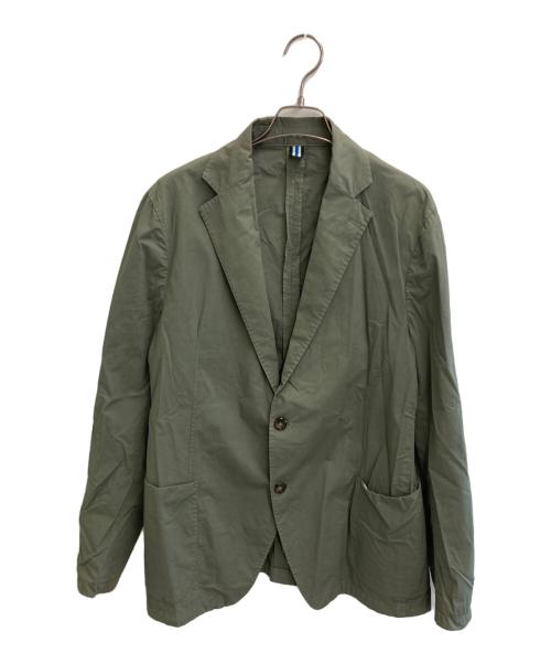 Bagutta（バグッタ）BAGUTTA (バグッタ) ジャケット オリーブ サイズ:48の古着・服飾アイテム