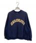 blurhms ROOTSTOCK（ブラームスルーツストック）の古着「Soft&Hard Sweat Crew-neck PRINT Big」｜ネイビー