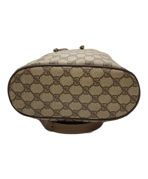 GUCCI（グッチ）GUCCI (グッチ) OLD GGキャンバス ショルダーバッグ ブラウンの古着・服飾アイテム