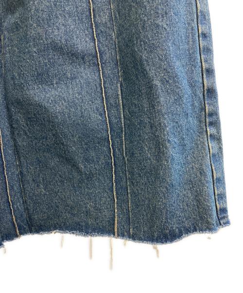 MAISON SPECIAL（メゾンスペシャル）MAISON SPECIAL (メゾンスペシャル) Pleated Denim Skirt インディゴ サイズ:38の古着・服飾アイテム