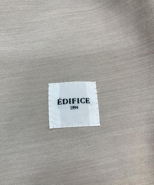 EDIFICE（エディフィス）EDIFICE (エディフィス) 24年モデル メランジ シアークロス Wジャケット ベージュ サイズ:Ｍの古着・服飾アイテム