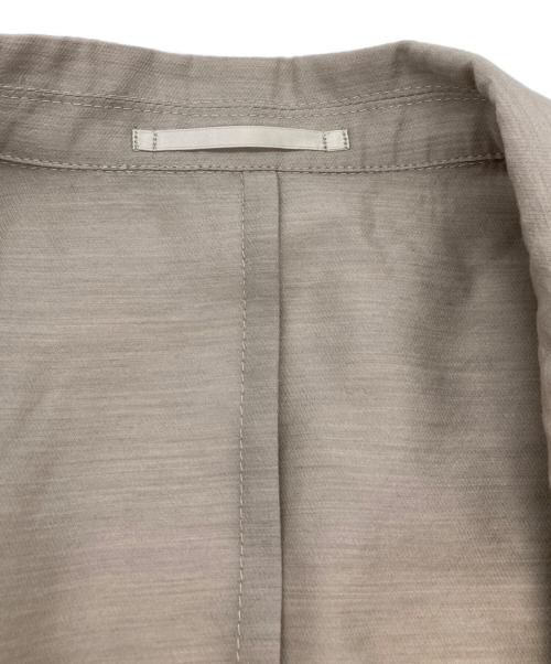 EDIFICE（エディフィス）EDIFICE (エディフィス) 24年モデル メランジ シアークロス Wジャケット ベージュ サイズ:Ｍの古着・服飾アイテム