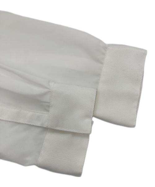 Adonisis（アドニシス）Adonisis (アドニシス) ドレープシャツワンピース ホワイト サイズ:ＦＲＥＥ 未使用品の古着・服飾アイテム