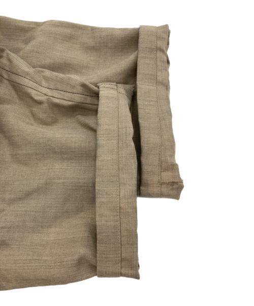 LOHEN（ローヘン）LOHEN (ローヘン) ハイカウントウールダブルマッキンパンツ ブラウン サイズ:38の古着・服飾アイテム