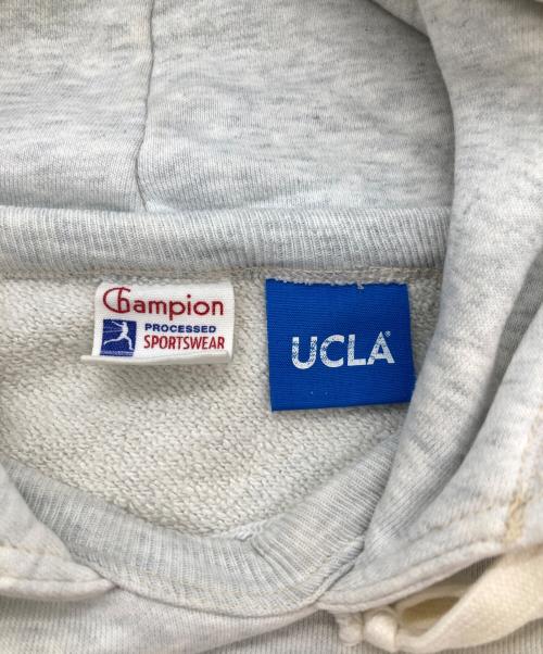 Champion（チャンピオン）Champion (チャンピオン) UCLA (ユーシーエルエー) プルオーバーパーカー ライトグレー サイズ:FREEの古着・服飾アイテム