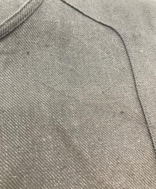 BACCA（バッカ）BACCA (バッカ) リネンツイル ショートベスト ブラック サイズ:36の古着・服飾アイテム