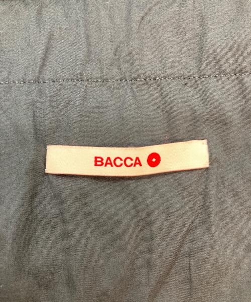 BACCA（バッカ）BACCA (バッカ) リネンツイル ショートベスト ブラック サイズ:36の古着・服飾アイテム