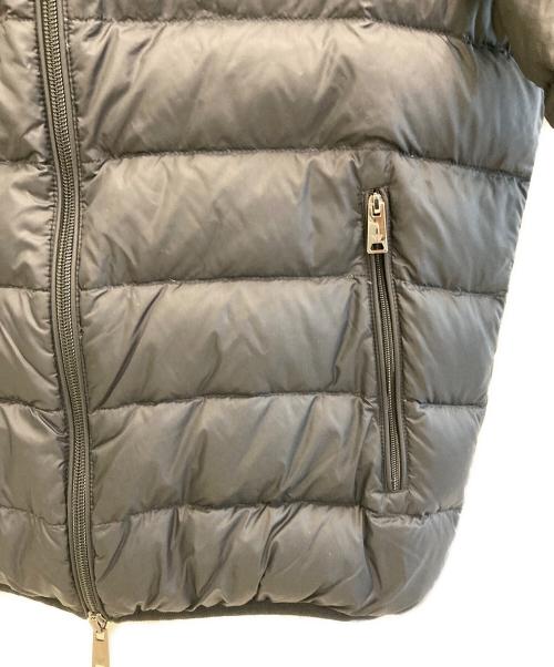 EMPORIO ARMANI（エンポリオアルマーニ）EMPORIO ARMANI (エンポリオアルマーニ) リバーシブルダウンジャケット ブラック サイズ:46の古着・服飾アイテム