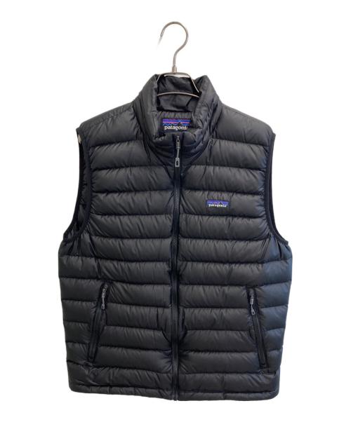 Patagonia（パタゴニア）Patagonia (パタゴニア) ダウンベスト ブラック サイズ:Mの古着・服飾アイテム