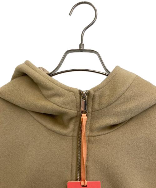 MAX&Co.（マックスアンドコー）MAX&Co. (マックスアンドコー) フーデッドウールコート ブラウン サイズ:42の古着・服飾アイテム