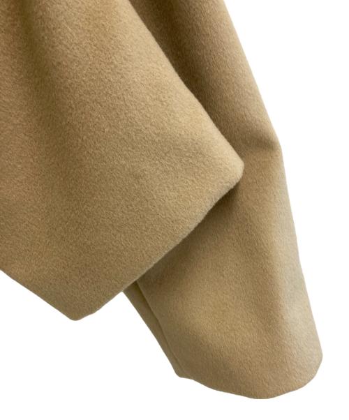 MAX&Co.（マックスアンドコー）MAX&Co. (マックスアンドコー) フーデッドウールコート ブラウン サイズ:42の古着・服飾アイテム