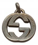 GUCCIグッチ）の古着「インターロッキングGペンダントトップ」｜シルバー