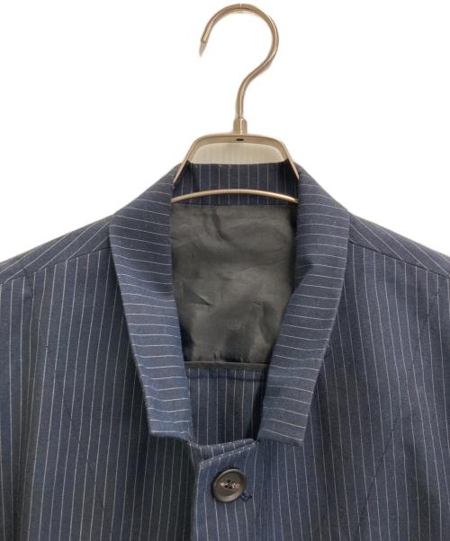 s'yte（サイト）s'yte (サイト) STRIPED ETHNIC WRAP SHIRT ネイビー サイズ:3の古着・服飾アイテム