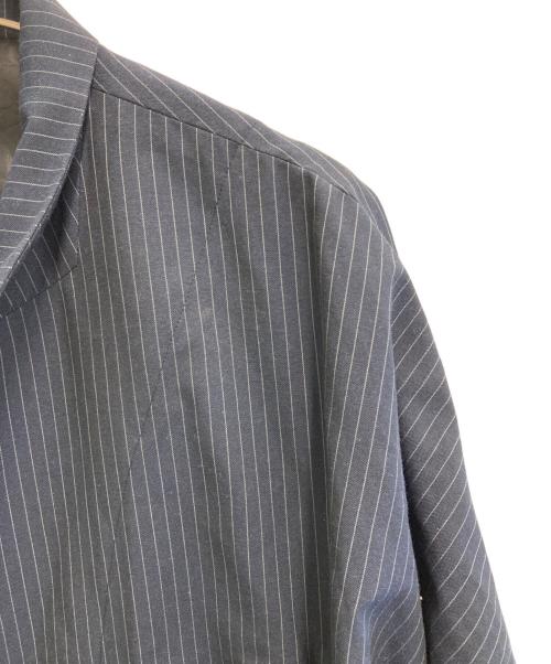 s'yte（サイト）s'yte (サイト) STRIPED ETHNIC WRAP SHIRT ネイビー サイズ:3の古着・服飾アイテム