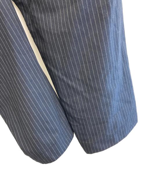 s'yte（サイト）s'yte (サイト) STRIPED ETHNIC WRAP SHIRT ネイビー サイズ:3の古着・服飾アイテム