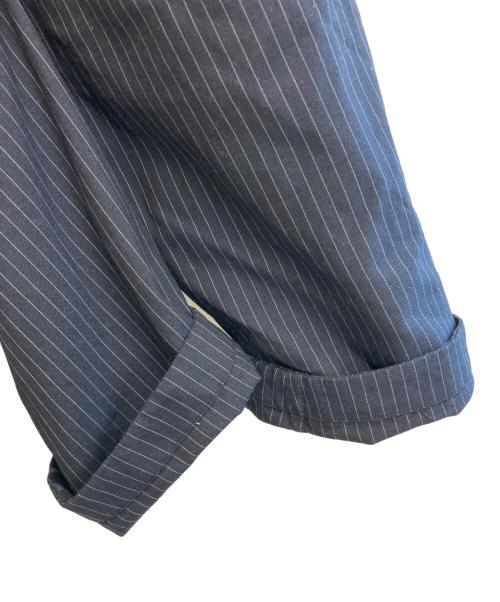 s'yte（サイト）s'yte (サイト) STRIPED ETHNIC WRAP SHIRT ネイビー サイズ:3の古着・服飾アイテム