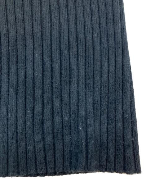 THE SHISHIKUI（シシクイ）THE SHISHIKUI (シシクイ) リブニットキャミソールワンピース ブラック サイズ:freeの古着・服飾アイテム