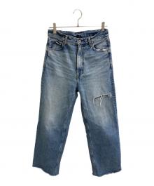 Plage（プラージュ）の古着「24SS ダメージデニムパンツ」｜ブルー
