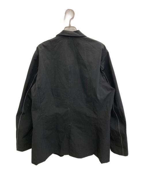 and wander（アンドワンダー）and wander (アンドワンダー) plain tailored stretch jacket ブラック サイズ:XXLの古着・服飾アイテム