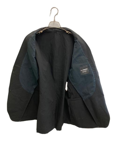 and wander（アンドワンダー）and wander (アンドワンダー) plain tailored stretch jacket ブラック サイズ:XXLの古着・服飾アイテム