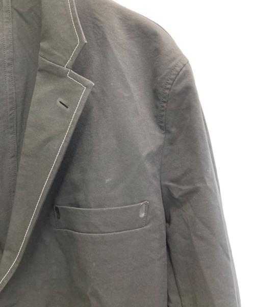 and wander（アンドワンダー）and wander (アンドワンダー) plain tailored stretch jacket ブラック サイズ:XXLの古着・服飾アイテム
