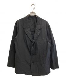 s'yte（サイト）の古着「23AW SOLOTEX POCKETABLE 3BS TAILORED SHIRT JACKET」｜ブラック