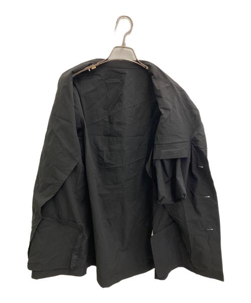 s'yte（サイト）s'yte (サイト) 23AW SOLOTEX POCKETABLE 3BS TAILORED SHIRT JACKET ブラック サイズ:3の古着・服飾アイテム