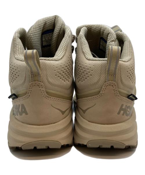 HOKAONEONE（ホカオネオネ）HOKAONEONE (ホカオネオネ) CHALLENGER MID GTX WIDE ベージュ サイズ:25cmの古着・服飾アイテム
