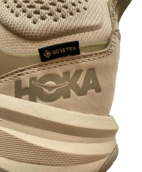 HOKAONEONE（ホカオネオネ）HOKAONEONE (ホカオネオネ) CHALLENGER MID GTX WIDE ベージュ サイズ:25cmの古着・服飾アイテム