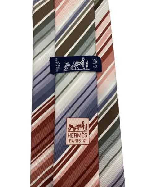 HERMES（エルメス）HERMES (エルメス) ネクタイ マルチカラー サイズ:-の古着・服飾アイテム