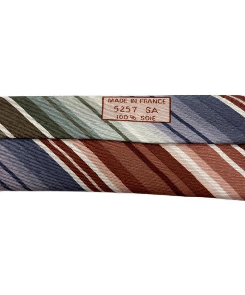 HERMES（エルメス）HERMES (エルメス) ネクタイ マルチカラー サイズ:-の古着・服飾アイテム