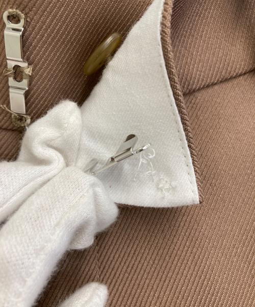 CLOTH&CROSS（クロスアンドクロス）CLOTH&CROSS (クロスアンドクロス) スラックス ブラウン サイズ:2の古着・服飾アイテム