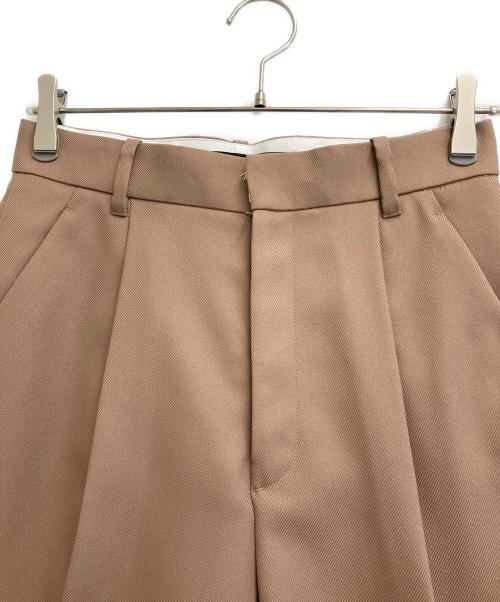 CLOTH&CROSS（クロスアンドクロス）CLOTH&CROSS (クロスアンドクロス) スラックス ブラウン サイズ:2の古着・服飾アイテム