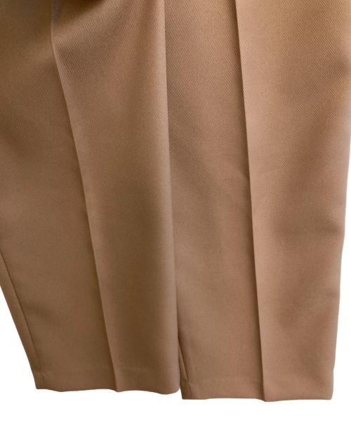 CLOTH&CROSS（クロスアンドクロス）CLOTH&CROSS (クロスアンドクロス) スラックス ブラウン サイズ:2の古着・服飾アイテム