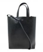 CELINEセリーヌ）の古着「バーティカルカバ スモール トートバッグ」｜ブラック