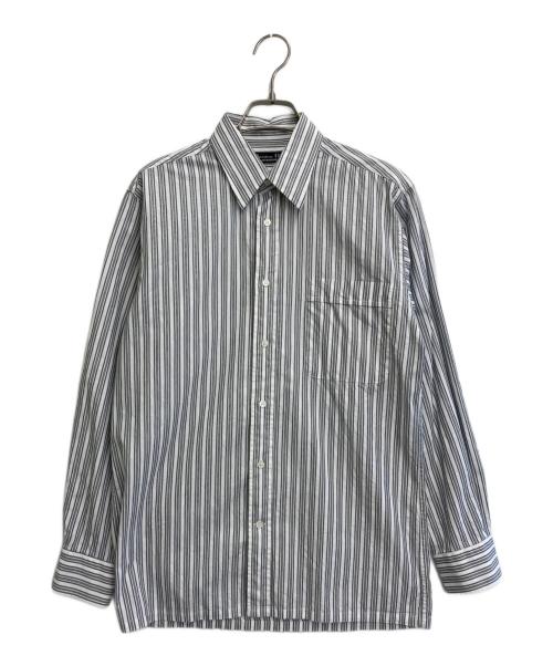 Christian Dior MONSIEUR（クリスチャンディオールムッシュ）Christian Dior MONSIEUR (クリスチャンディオールムッシュ) ストライプシャツ ホワイト×ブルー サイズ:Freeの古着・服飾アイテム