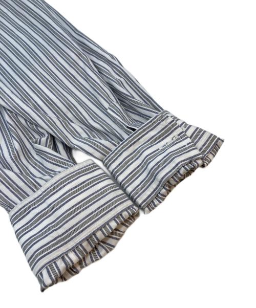 Christian Dior MONSIEUR（クリスチャンディオールムッシュ）Christian Dior MONSIEUR (クリスチャンディオールムッシュ) ストライプシャツ ホワイト×ブルー サイズ:Freeの古着・服飾アイテム