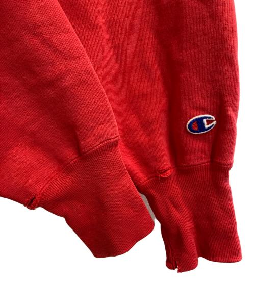 Champion REVERSE WEAVE（チャンピオン リバース ウィーブ）Champion REVERSE WEAVE (チャンピオン リバース ウィーブ) リバースウィーブスウェット レッド サイズ:Mの古着・服飾アイテム