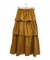 RAY BEAMS（レイ ビームス）の古着「タフタティアードスカート」｜ブラウン