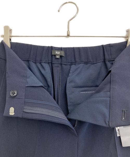 PLST（プラステ）PLST (プラステ) トリアセブレンドストレートパンツ ネイビー サイズ:XL 未使用品の古着・服飾アイテム